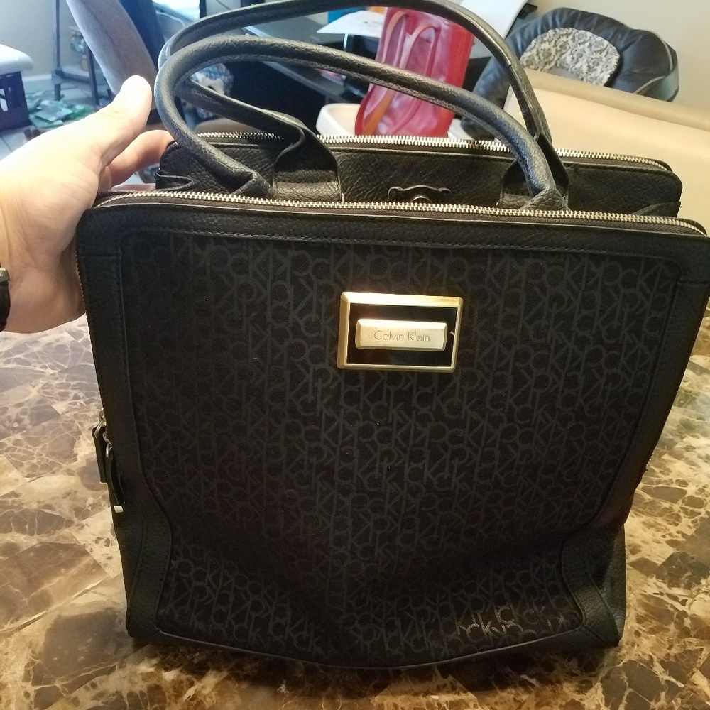 Calvin Klein Large black handbag